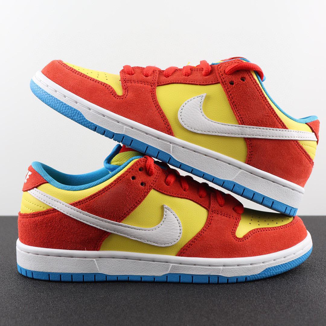 NK SB Dunk Low Pro Bart Simpson