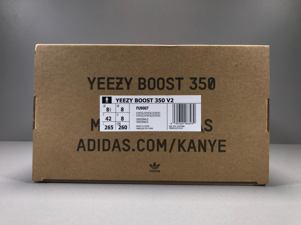 Adidas Yeezy Boost 350 V2 “BLACK STATIC”