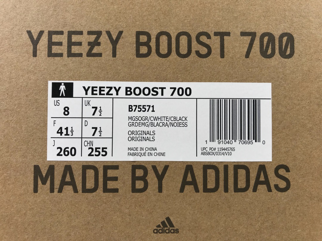 Adidas Yeezy 700 Wave