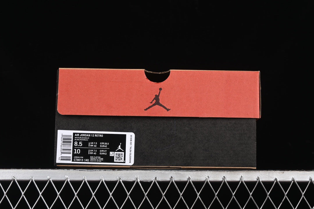 Air Jordan 12 'White & Game Royal'