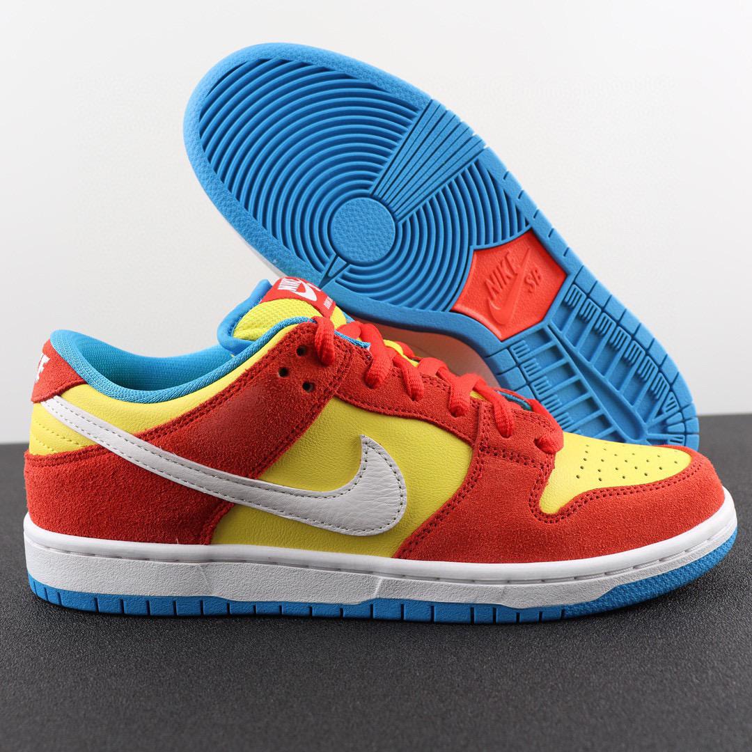 NK SB Dunk Low Pro Bart Simpson