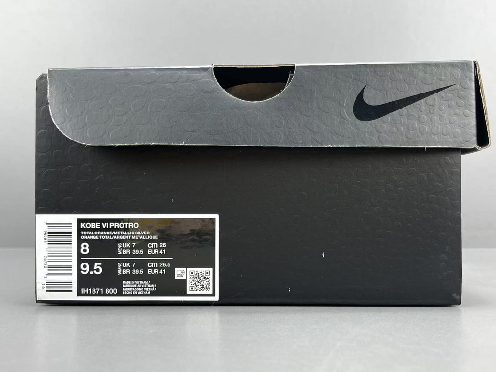 Nike Zoom Kobe 6 Protro“Total Orange”