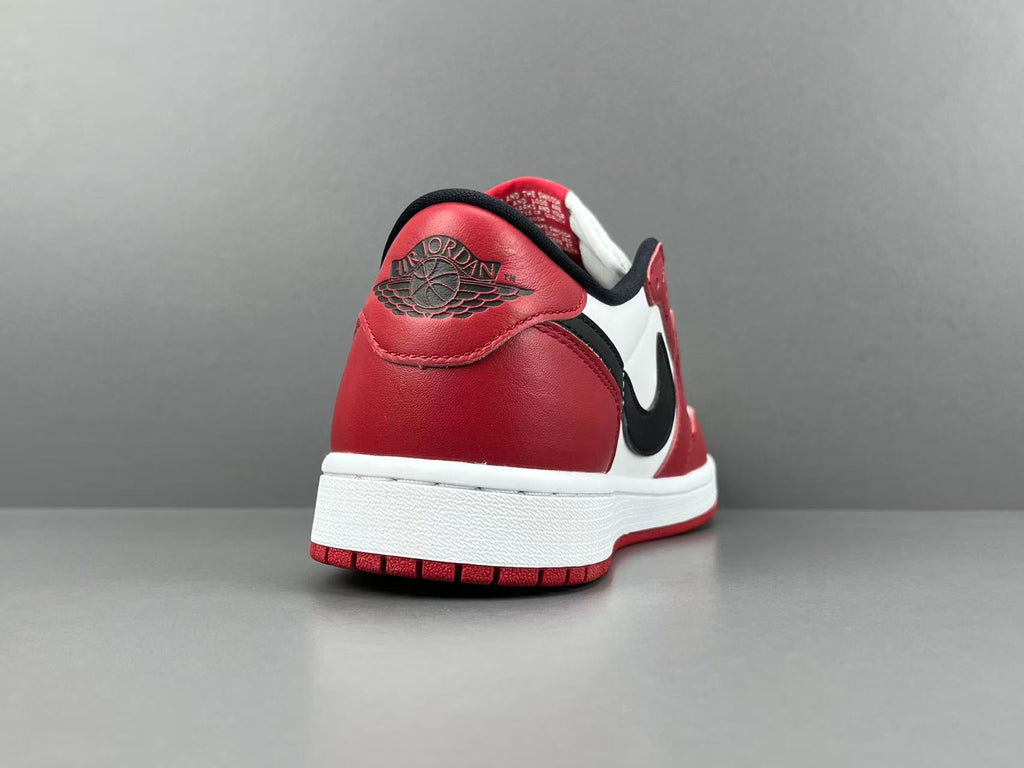 Air Jordan 1 Low OG "Black Muslin Varsity Red"
