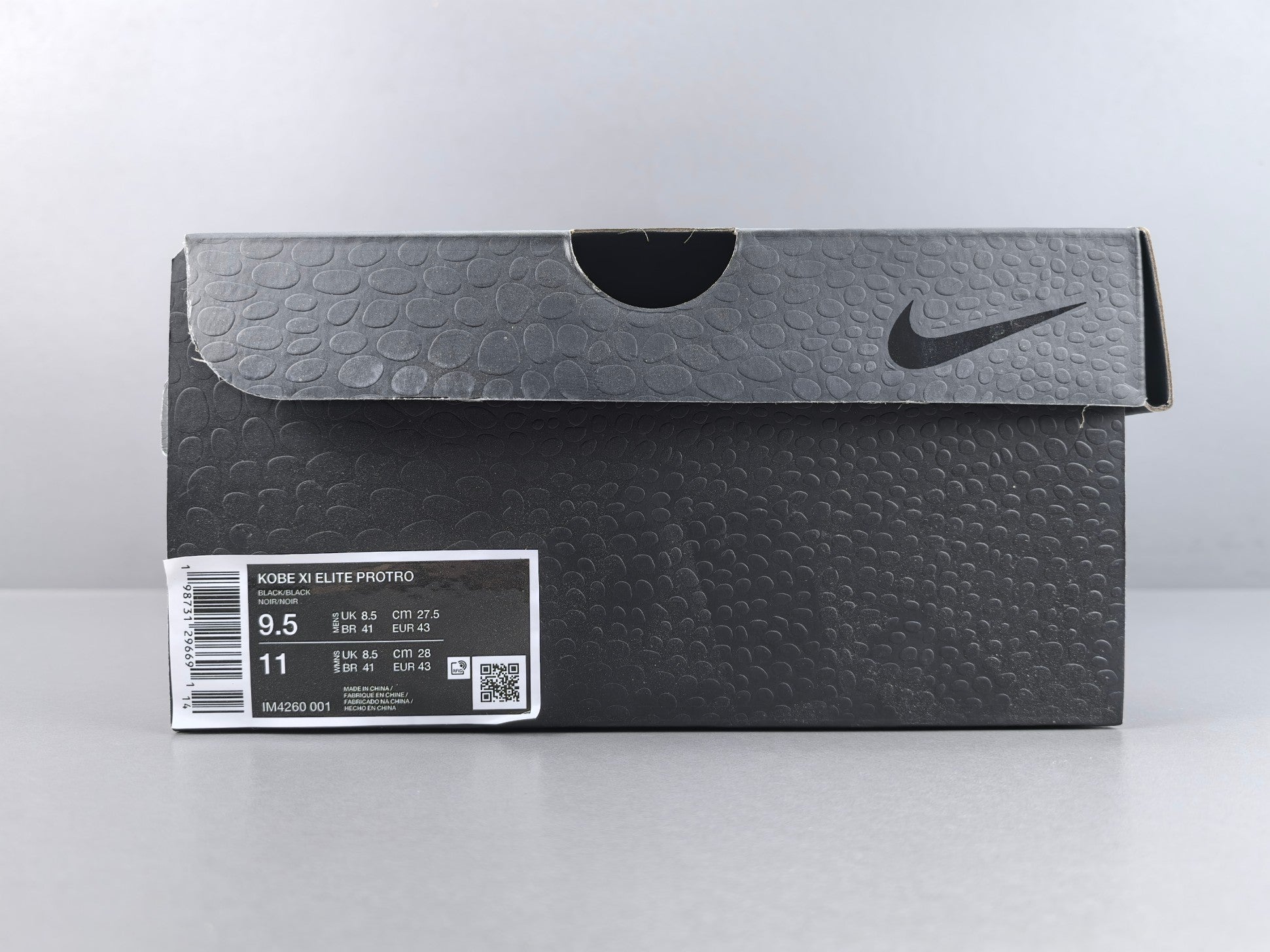 Nike Kobe 11 Elite Protro“Fade To Black”