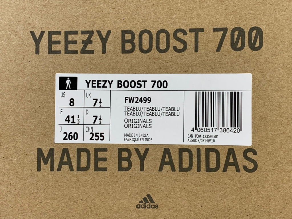 Adidas Yeezy 700 TEABLU