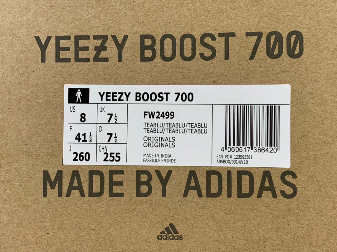 Adidas Yeezy 700 TEABLU