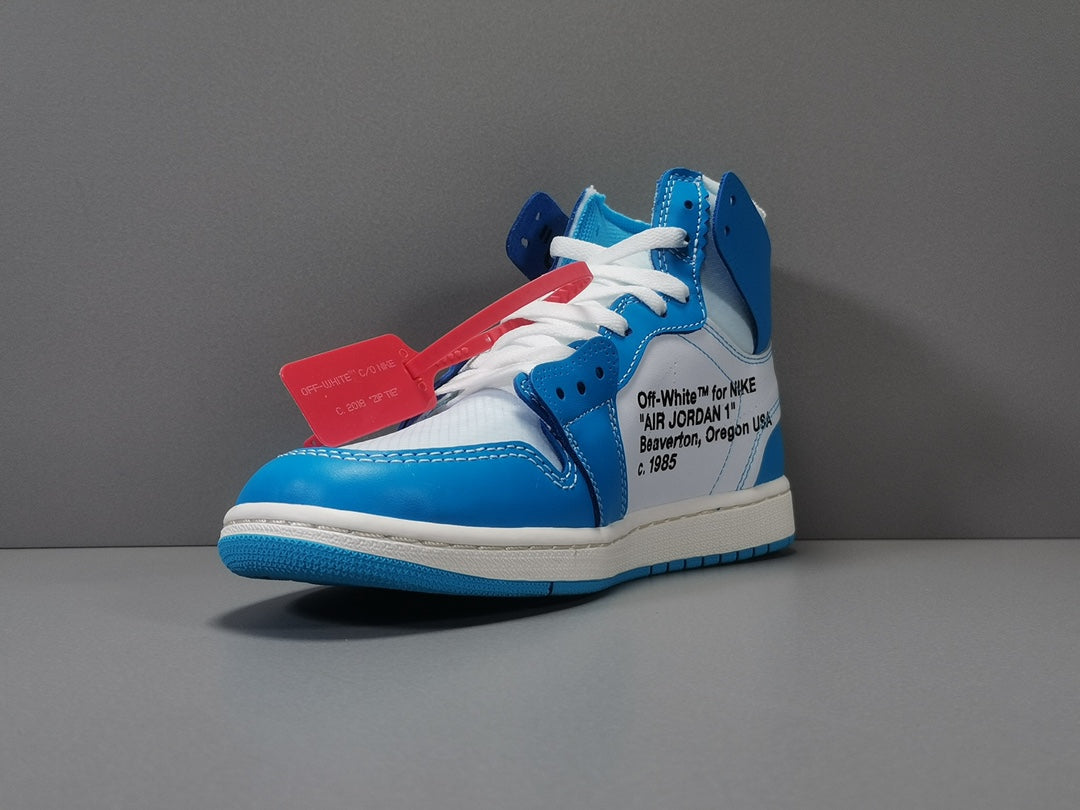 Air Jordan 1  Off White AJ1  UNC