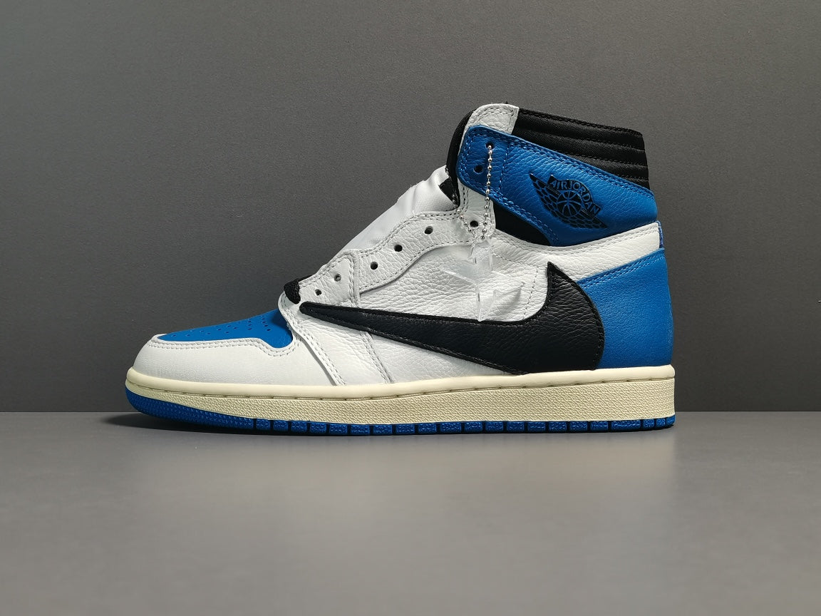 Air Jordan 1 OG SP Military Blue x Fragment x Travis ＂