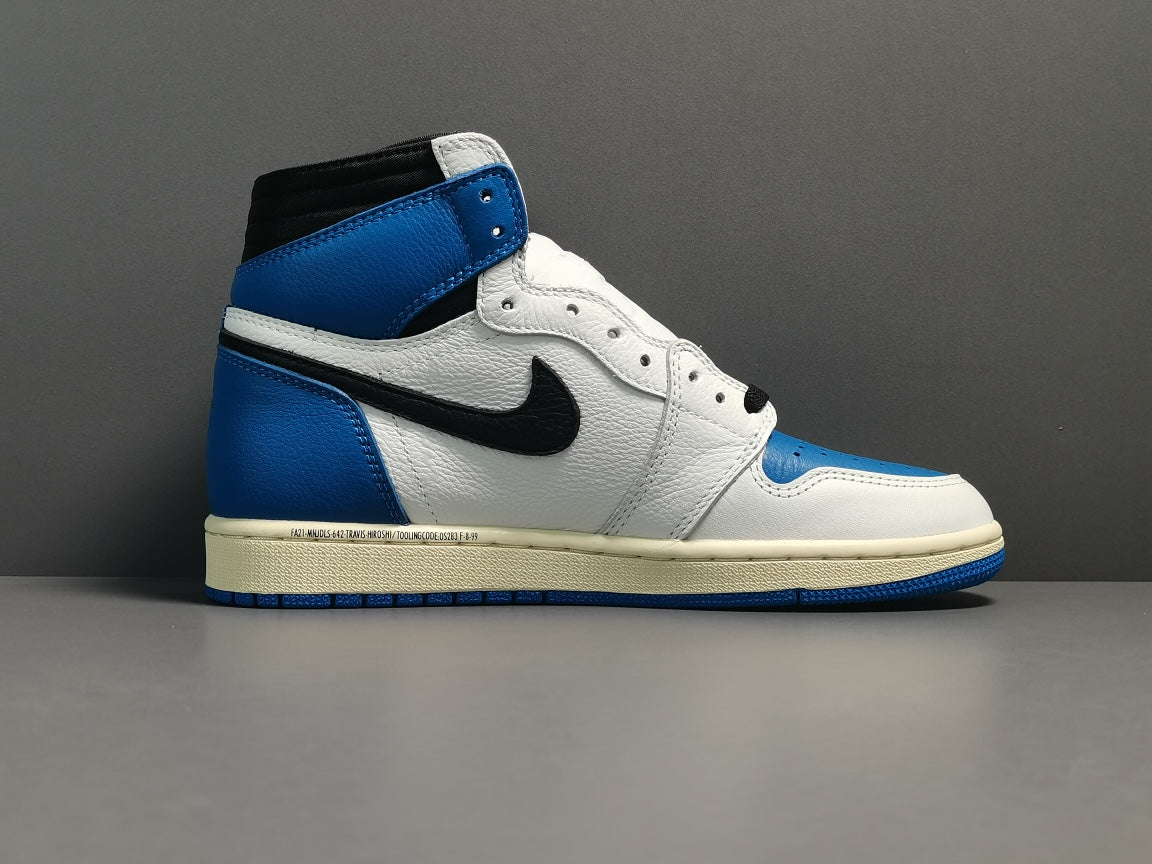 Air Jordan 1 OG SP Military Blue x Fragment x Travis ＂