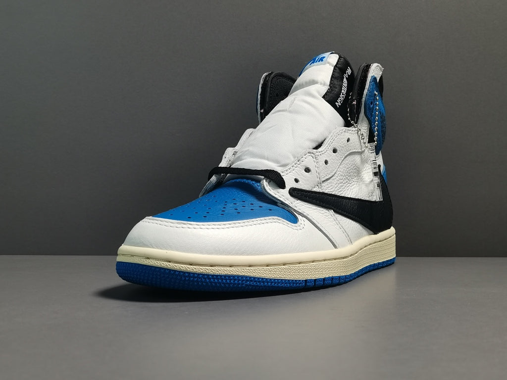 Air Jordan 1 OG SP Military Blue x Fragment x Travis ＂