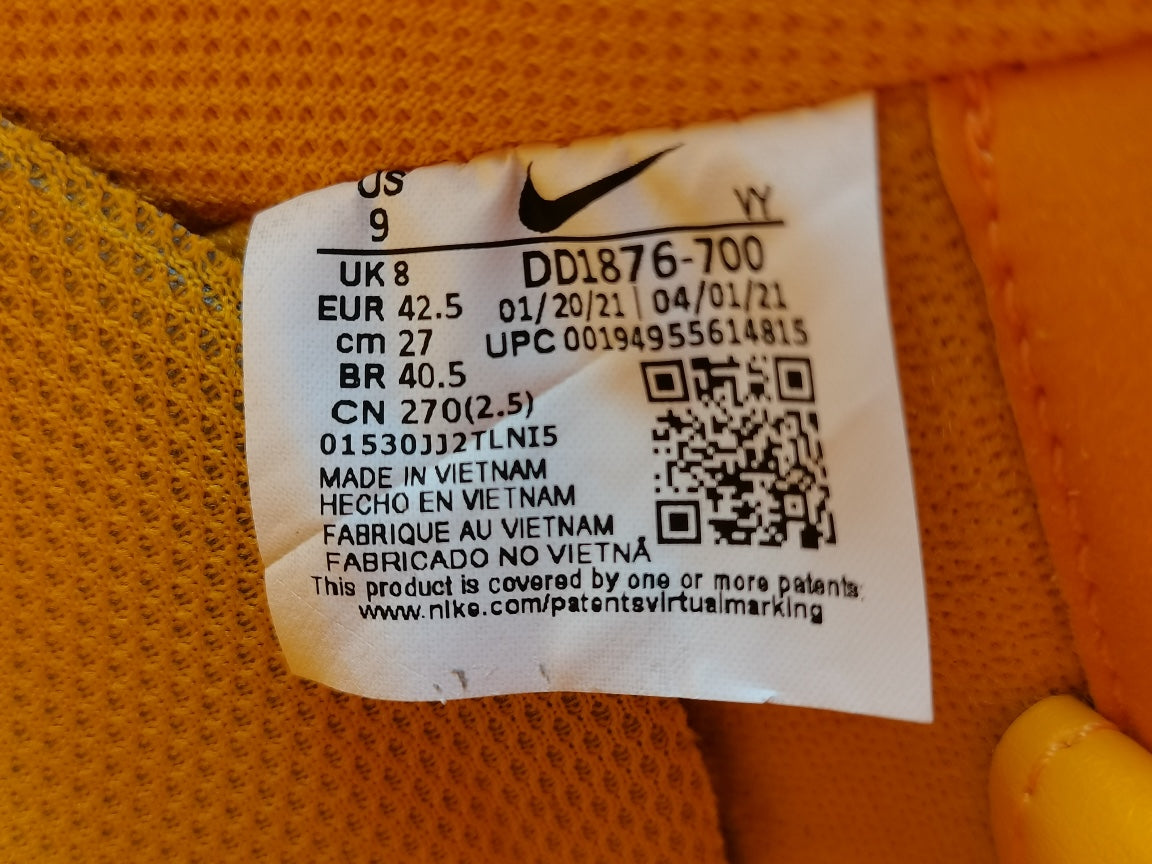 Off-White X Nike Air Force 1 LOW X＂University Gold＂