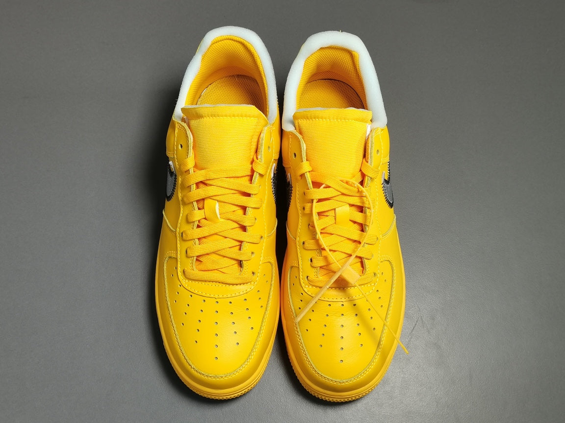 Off-White X Nike Air Force 1 LOW X＂University Gold＂