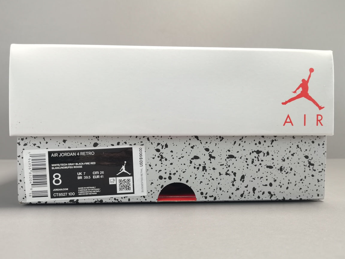 Air Jordan 4 Retro (GS)  ＂Tech White＂