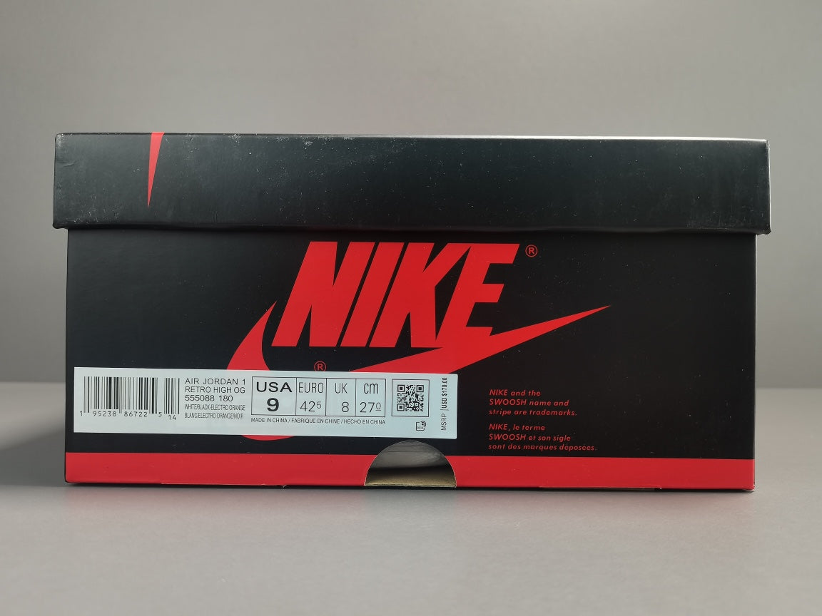 Air Jordan 1  Retro High OG ＂Electro Orange”