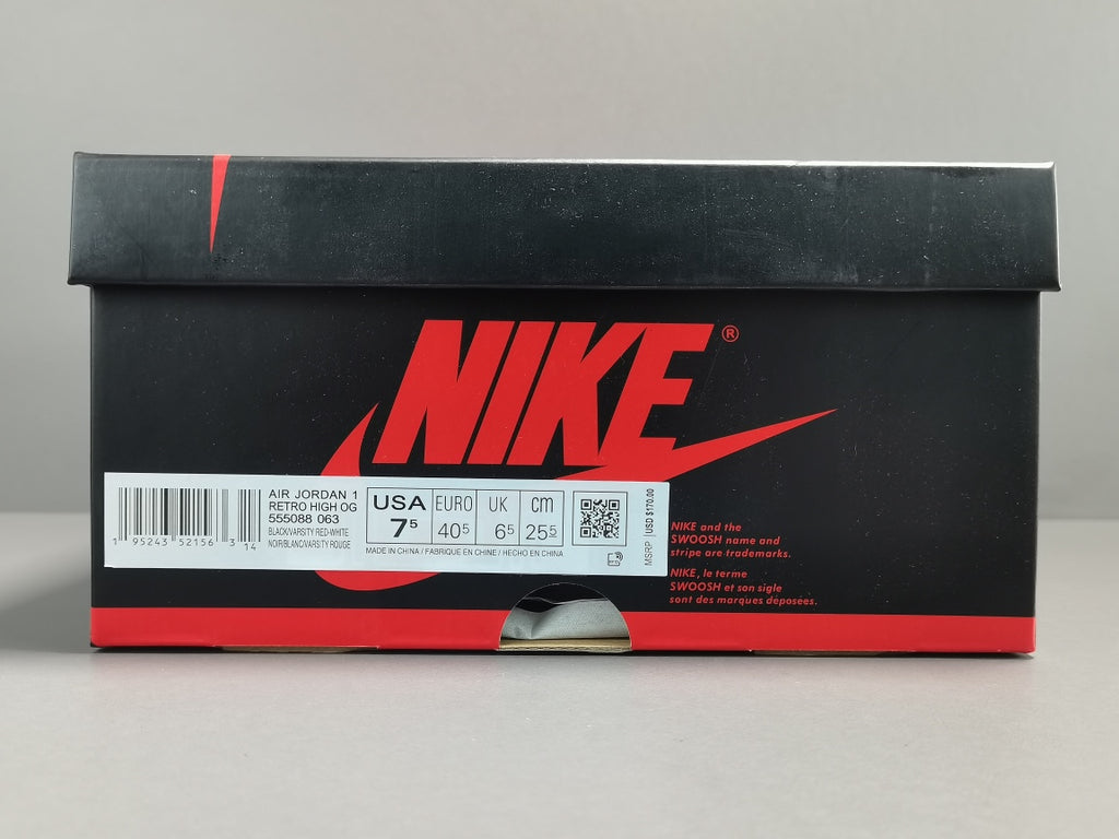 Air Jordan 1  High OG＂Bred Patent＂