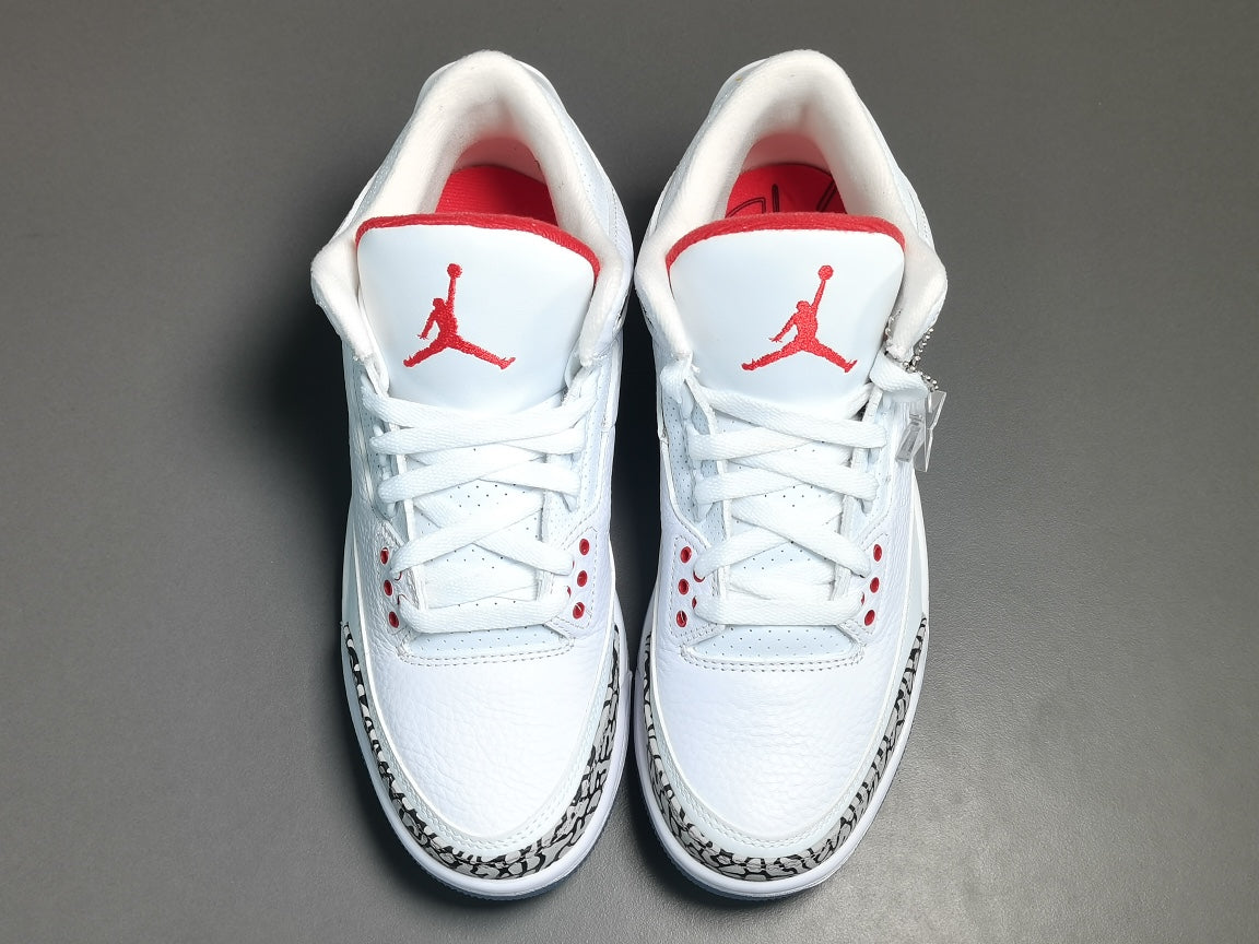 Air Jordan 3  Retro Line White Cement （2018）