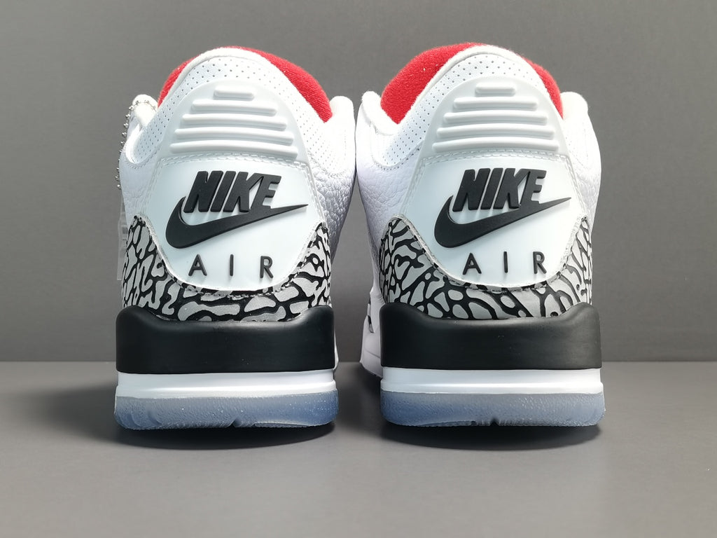 Air Jordan 3  Retro Line White Cement （2018）