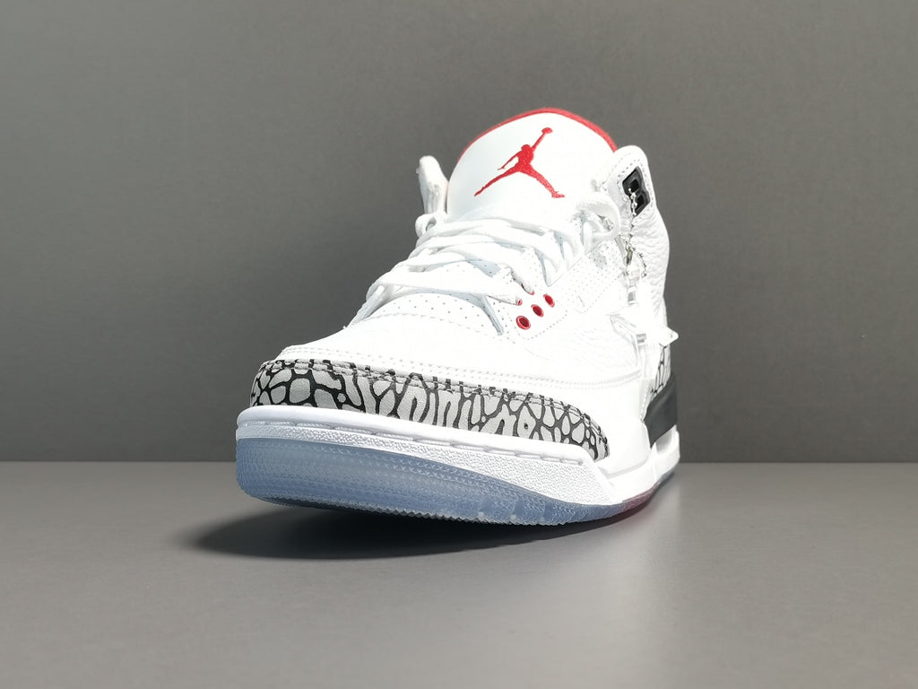 Air Jordan 3  Retro Line White Cement （2018）