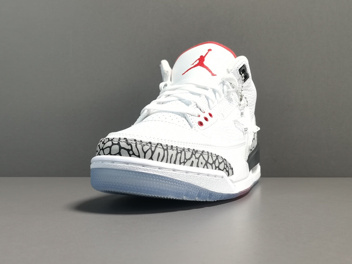 Air Jordan 3  Retro Line White Cement （2018）