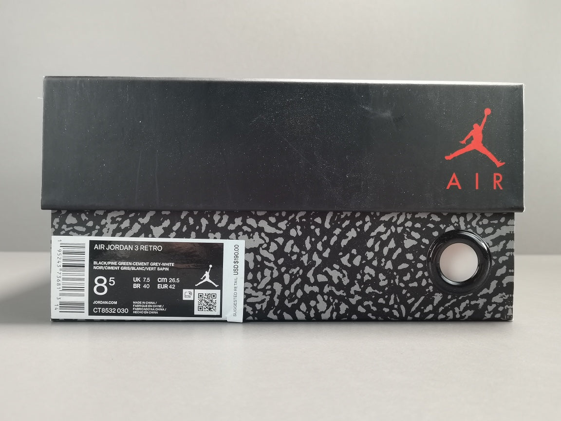 Air Jordan 3  Retro ＂Pine Green＂