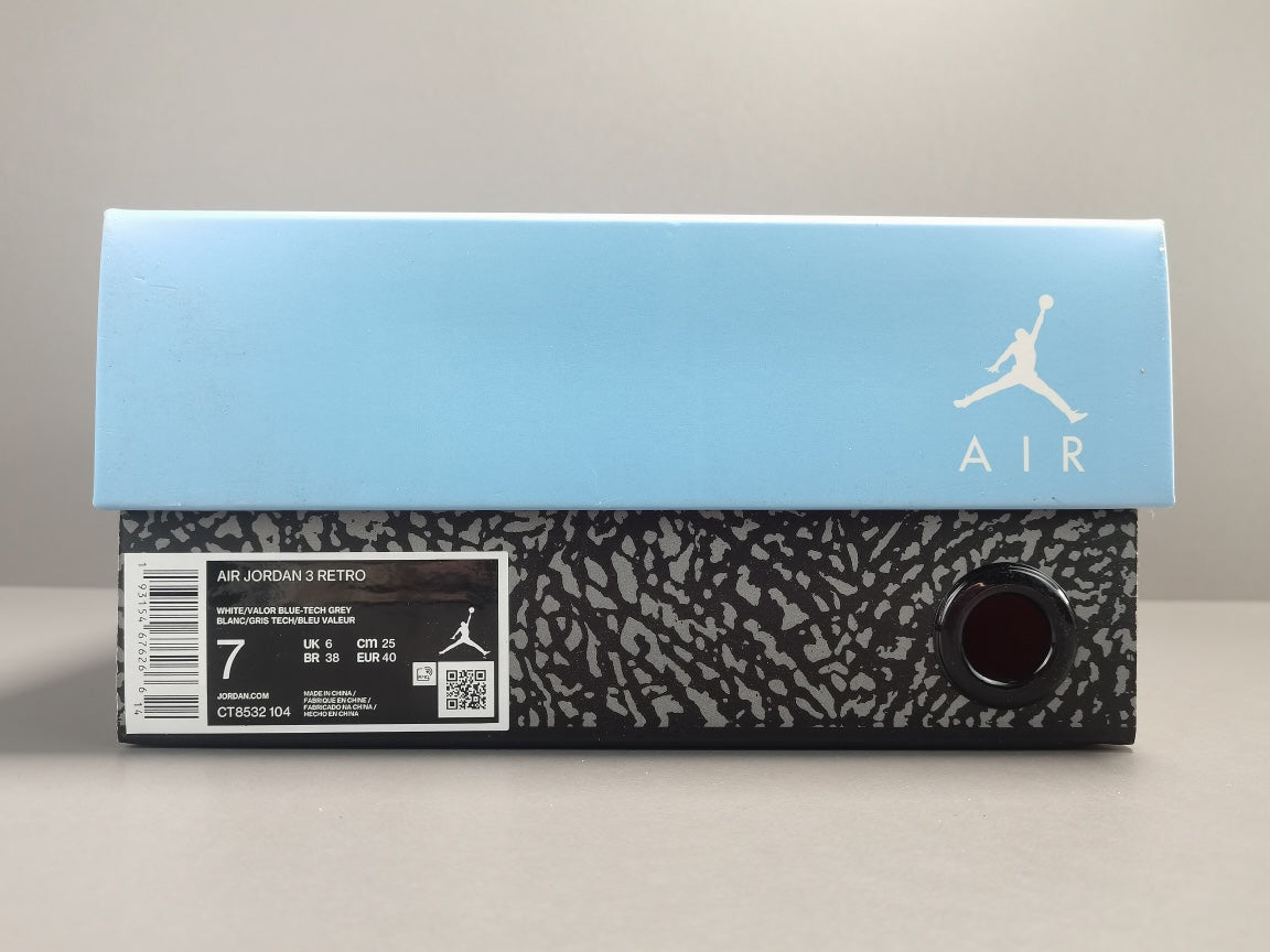 Air Jordan 3  Retro ＂UNC＂