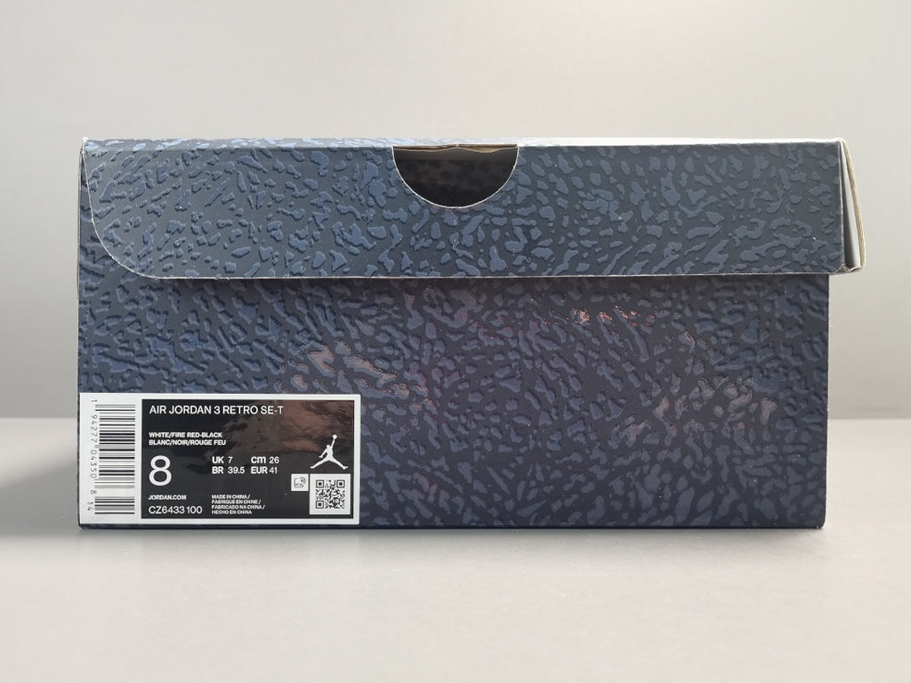 Air Jordan 3 SE-T JP    Denim Fire Red