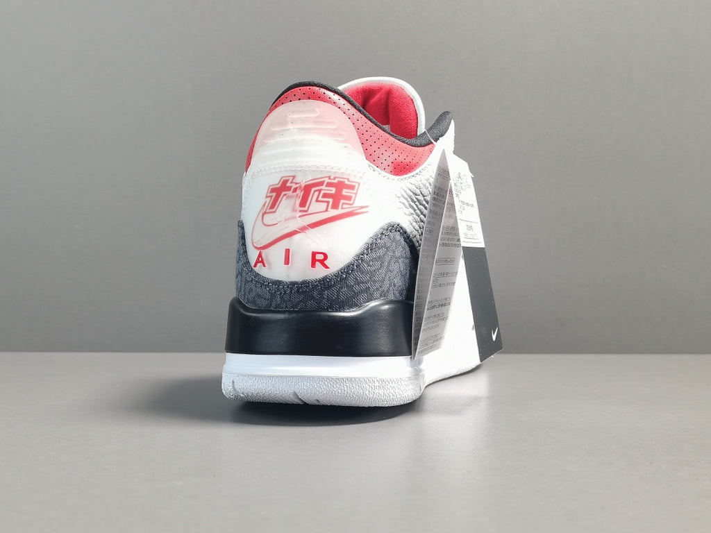Air Jordan 3 SE-T JP    Denim Fire Red