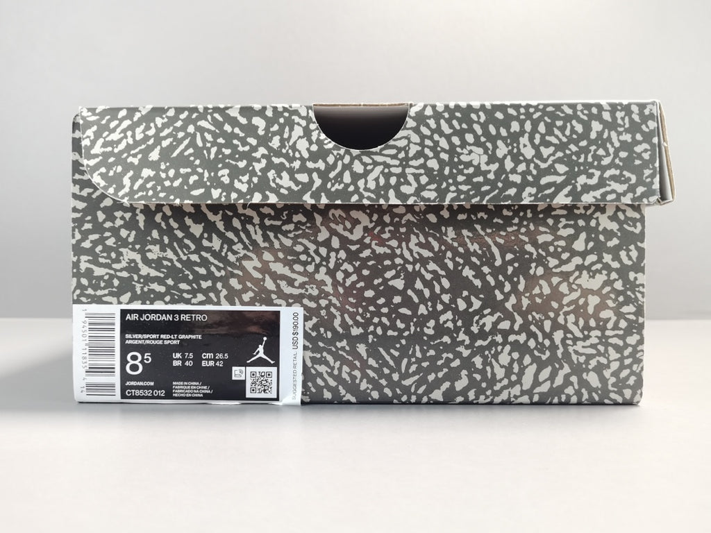 Air Jordan 3  Retro ＂Cool Grey＂