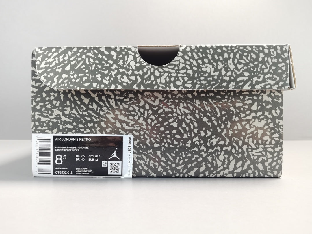 Air Jordan 3  Retro ＂Cool Grey＂