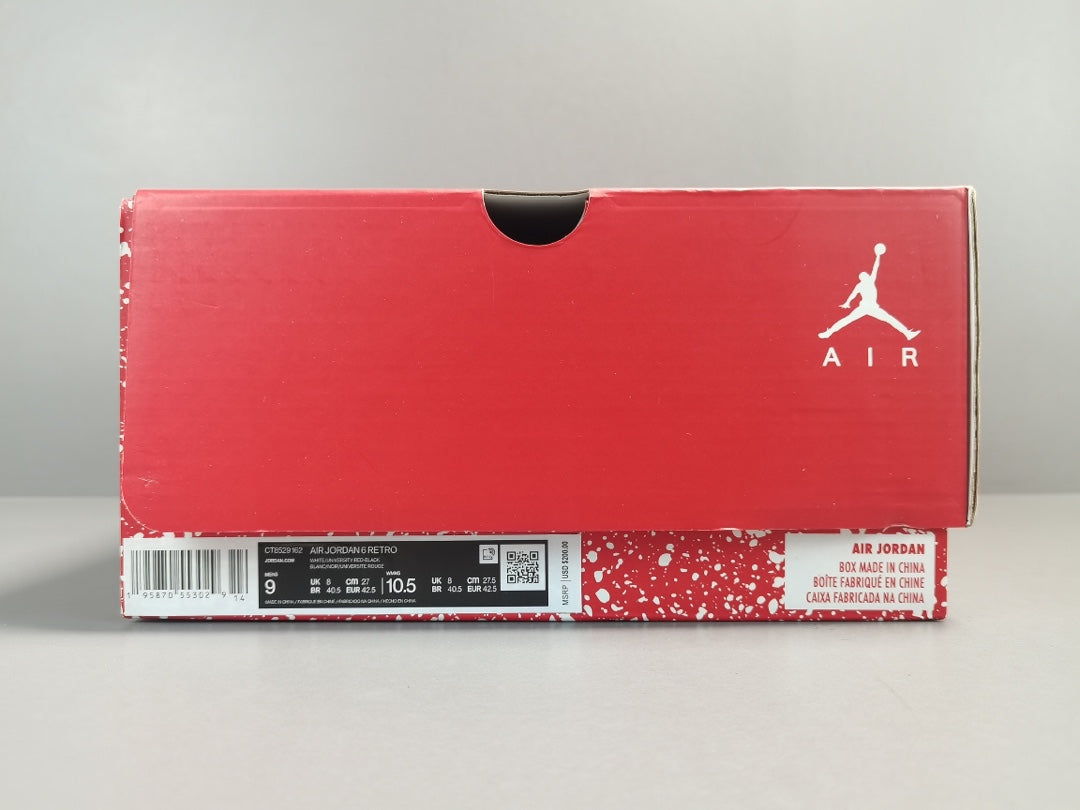 Air Jordan 6  ＂Red Oreo＂