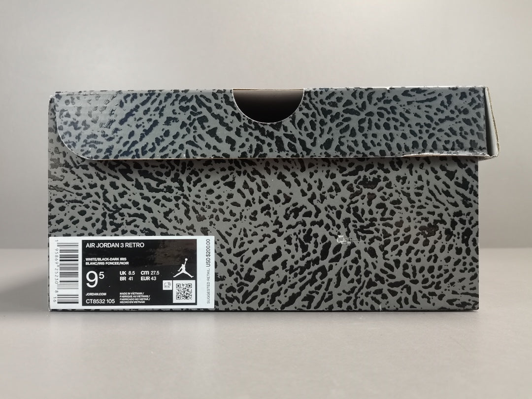 Air Jordan 3  Retro＂Dark lris ＂