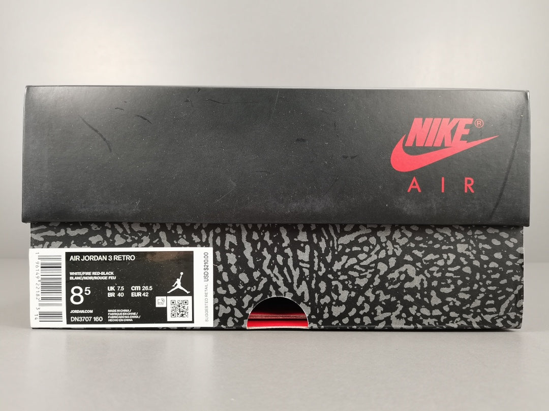 Air Jordan 3 ＂Fire Red＂
