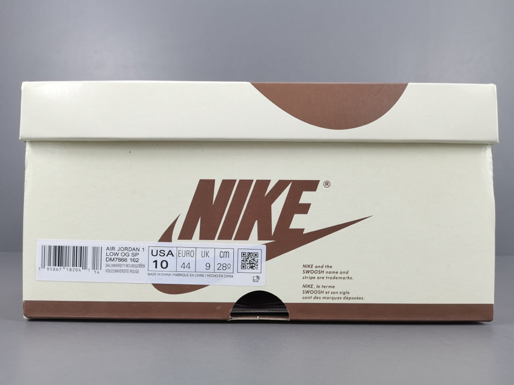 Travis Scott  x Air Jordan 1 Low OG ＂Reverse Mocha ＂