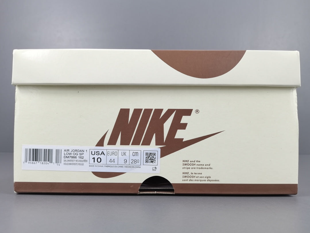 Travis Scott  x Air Jordan 1 Low OG ＂Reverse Mocha ＂