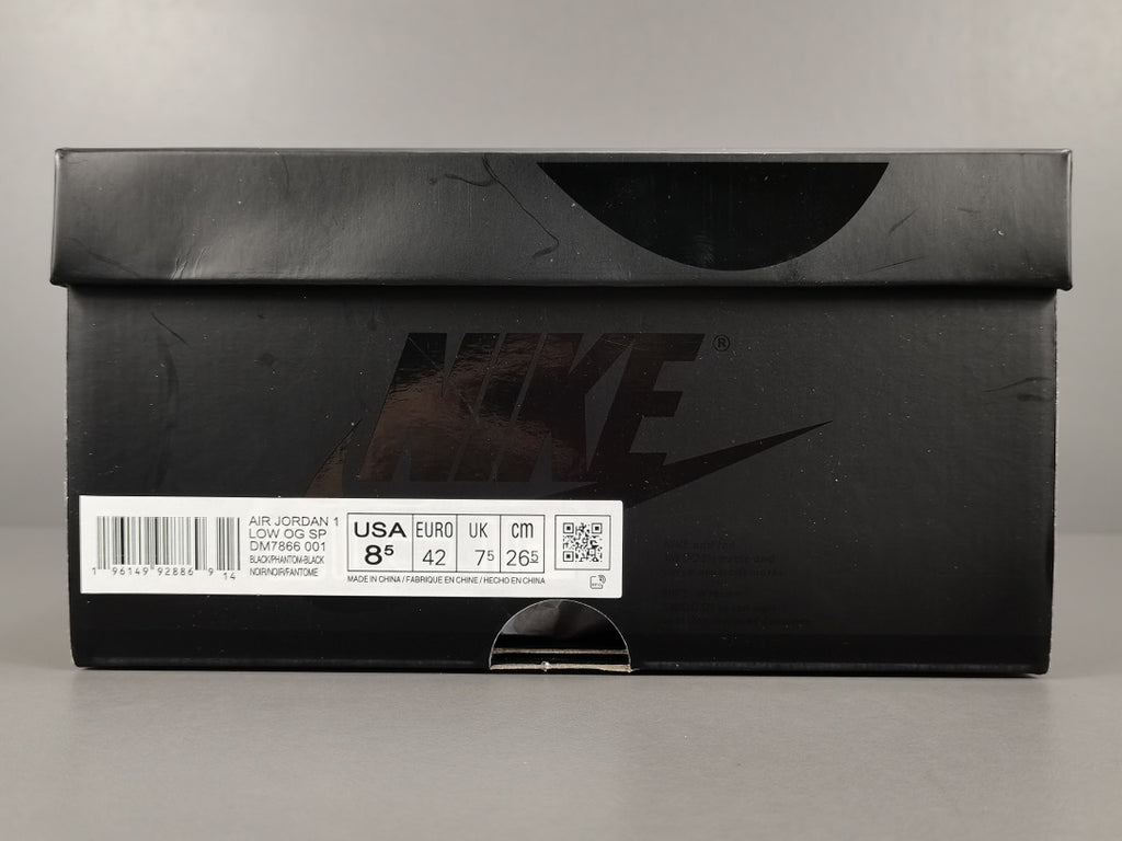 Travis Scott X Air Jordan 1 Low  OG ＂Black/Phantom＂
