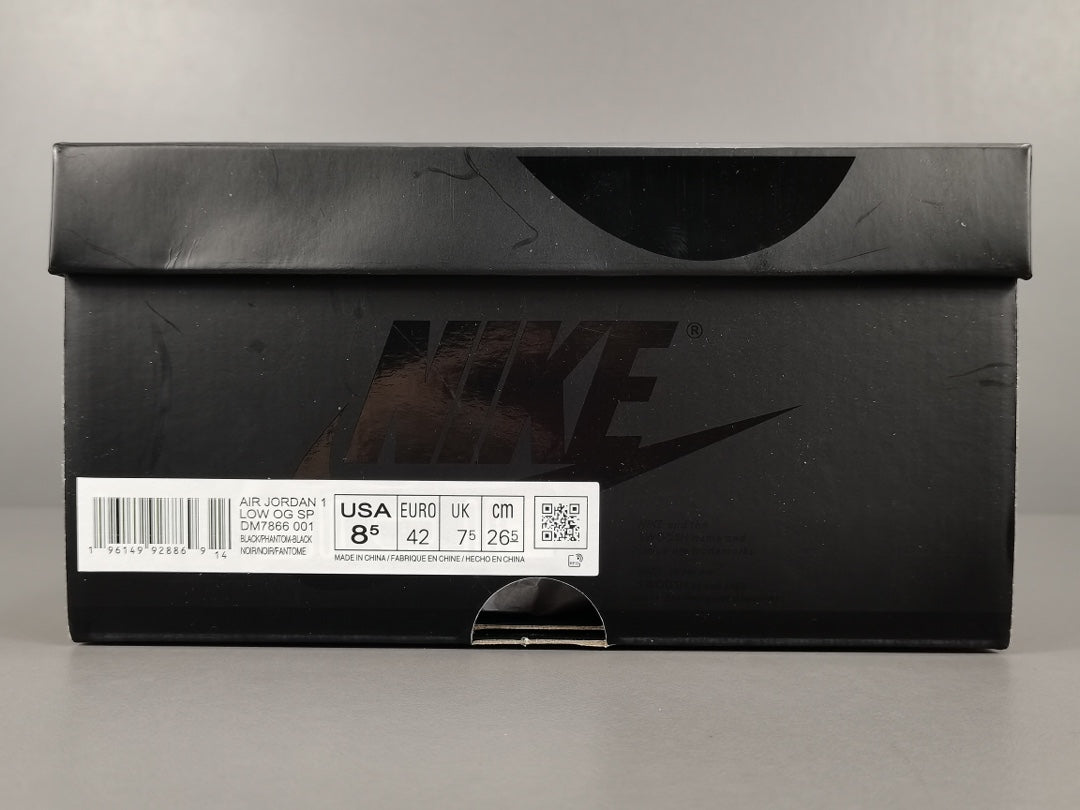 Travis Scott X Air Jordan 1 Low  OG ＂Black/Phantom＂