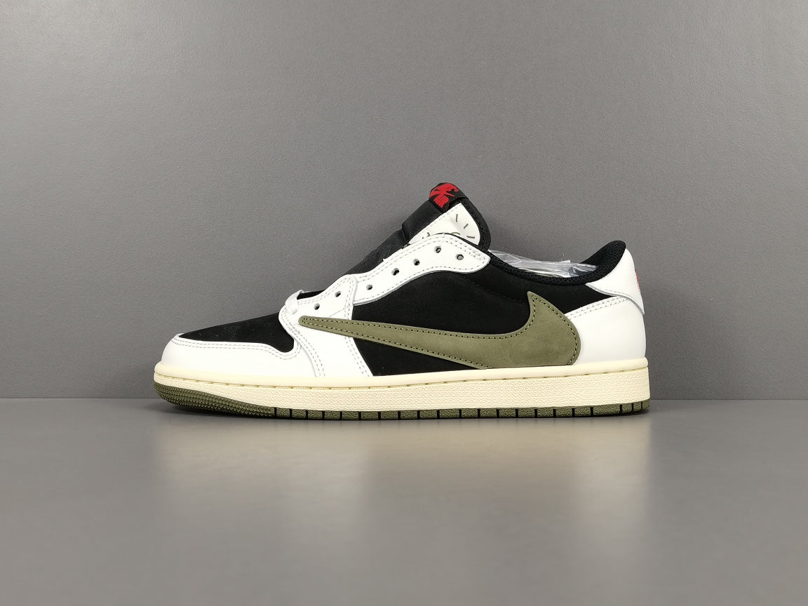 Travis Scott X Air Jordan 1 Low  "Olive "