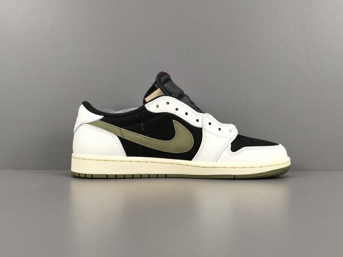 Travis Scott X Air Jordan 1 Low  "Olive "