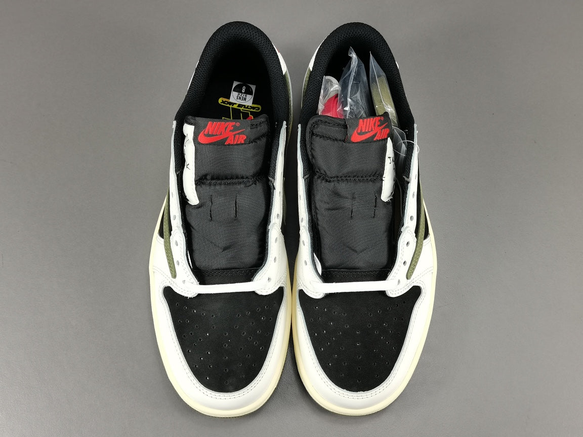 Travis Scott X Air Jordan 1 Low  "Olive "