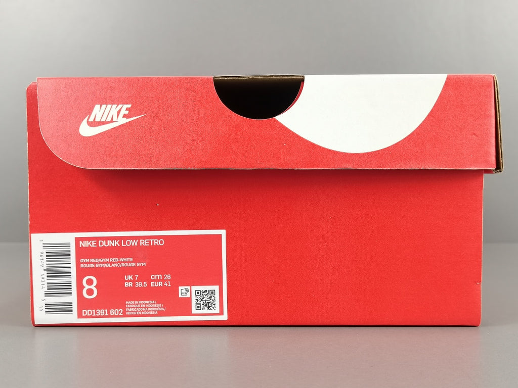 Nike Dunk LOW Retro "Gym Red "