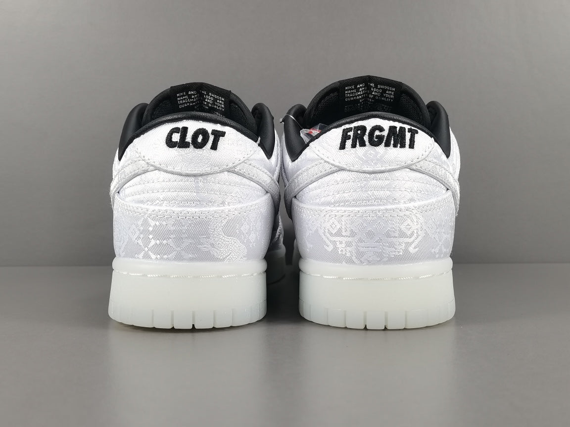 Fragment Design x CLOT x Nike Dunk Low