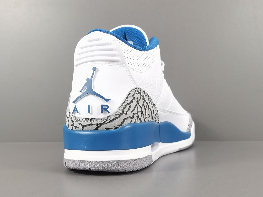Jordan Air Jordan 3 retro "White and True Blue ＂
