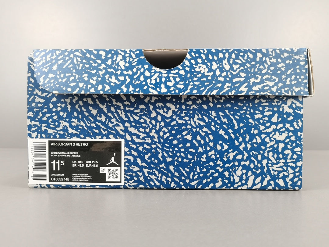 Jordan Air Jordan 3 retro "White and True Blue ＂