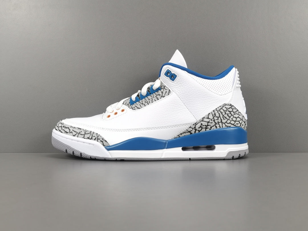 Jordan Air Jordan 3 retro "White and True Blue ＂