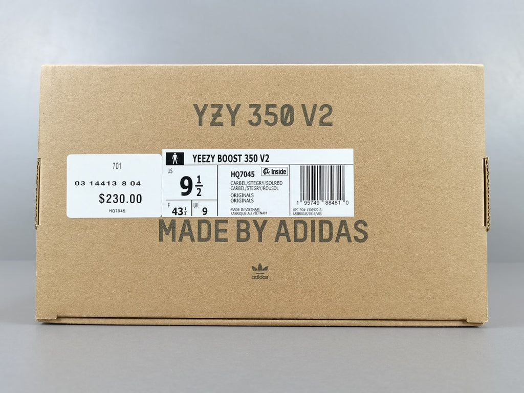 Adidas originals Yeezy Boost 350 V2 "Carbon Beluga ＂