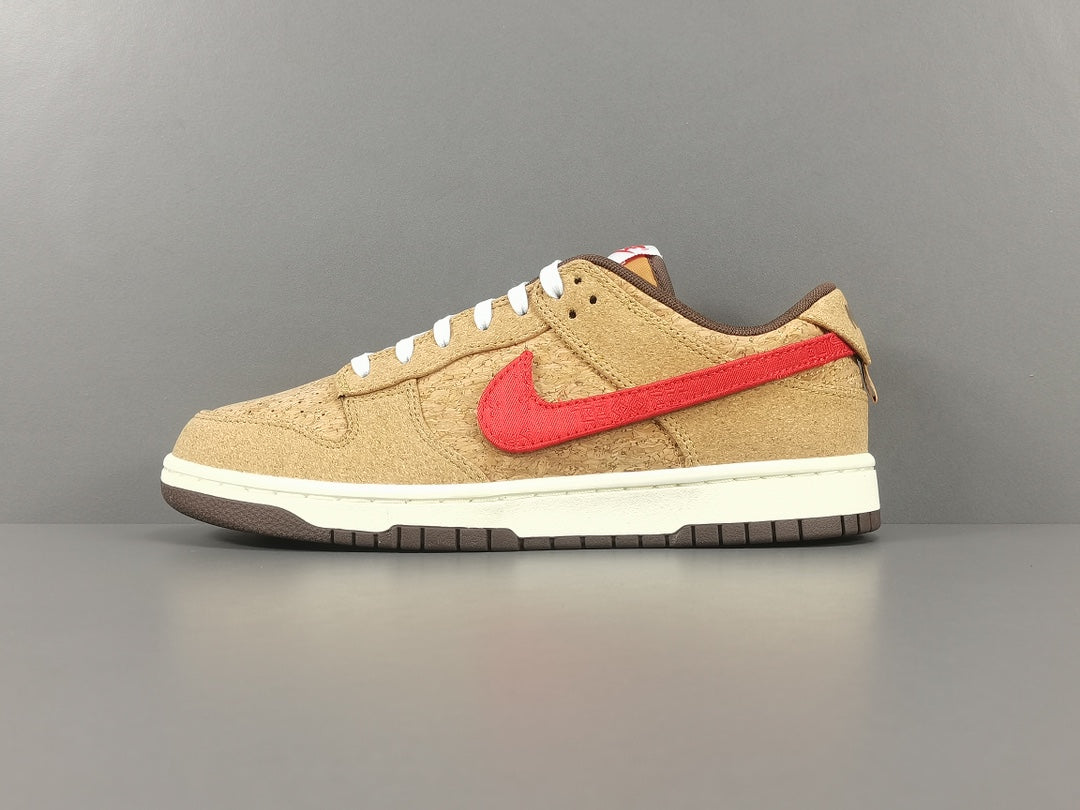 CLOT x NIKE DUNK LOW  SP CN GCEL ＂Cork ＂