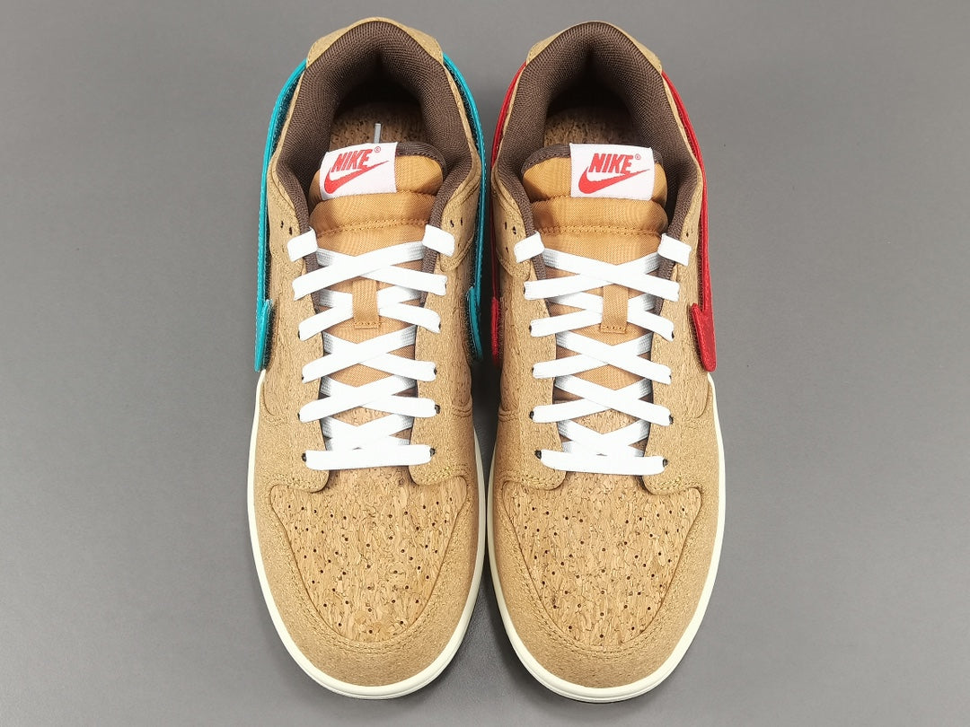 CLOT x NIKE DUNK LOW  SP CN GCEL ＂Cork ＂