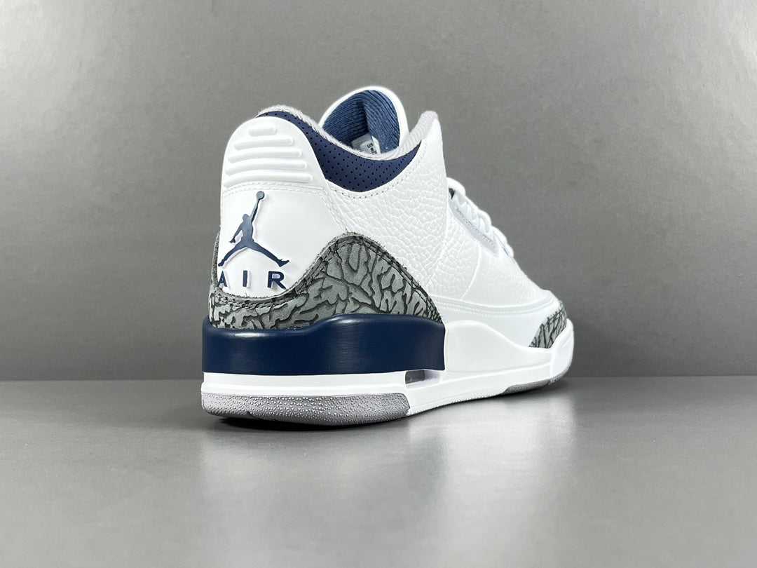 Jordan Air Jordan 3 "White Navy "
