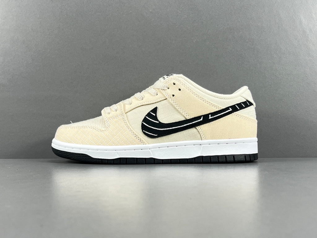 Albino & Preto X  Nike  SB Dunk Low Pro "Pearl White ＂