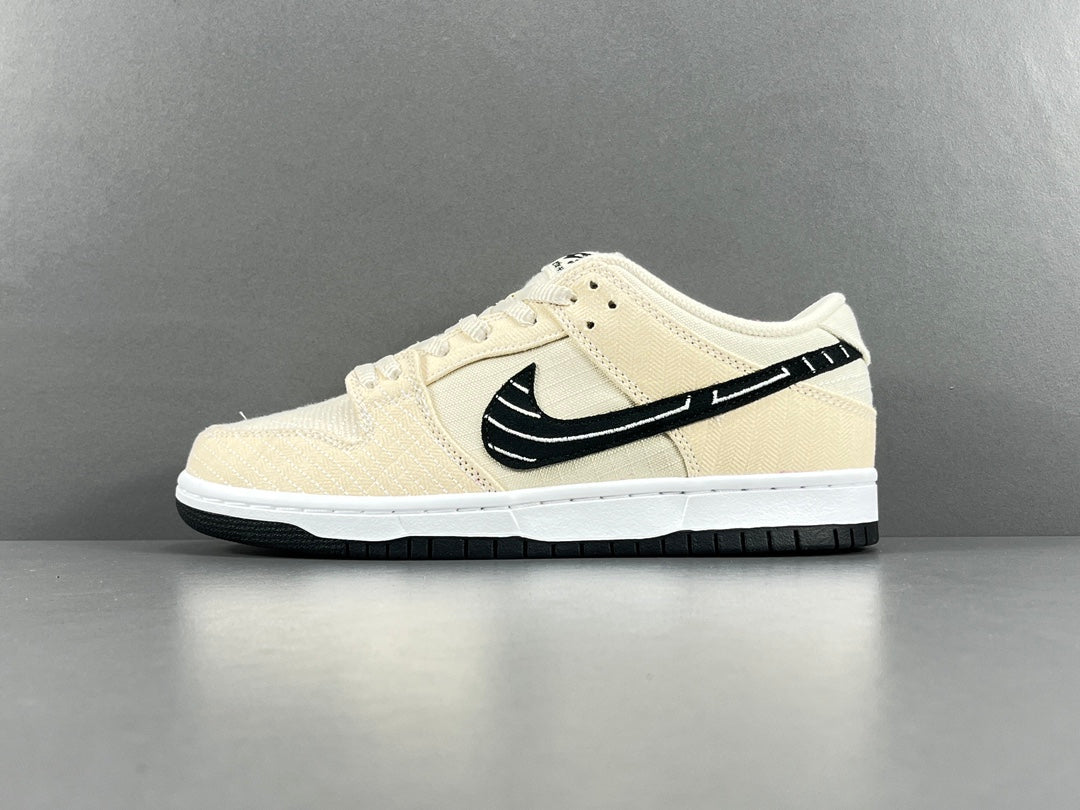 Albino & Preto X  Nike  SB Dunk Low Pro "Pearl White ＂